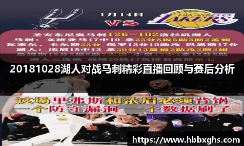 20181028湖人对战马刺精彩直播回顾与赛后分析